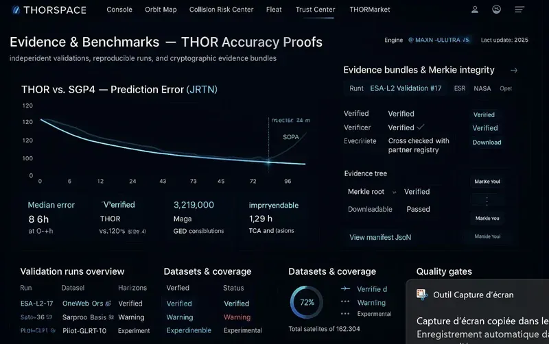 THORSPACE - Evidence & Benchmarks - THOR Accuracy Proofs
