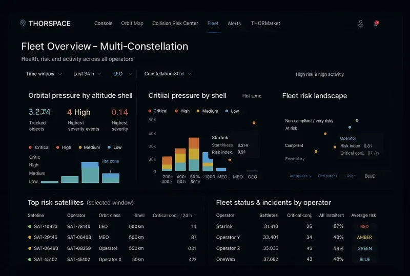 THORSPACE Fleet Overview - Risk landscape & operator health